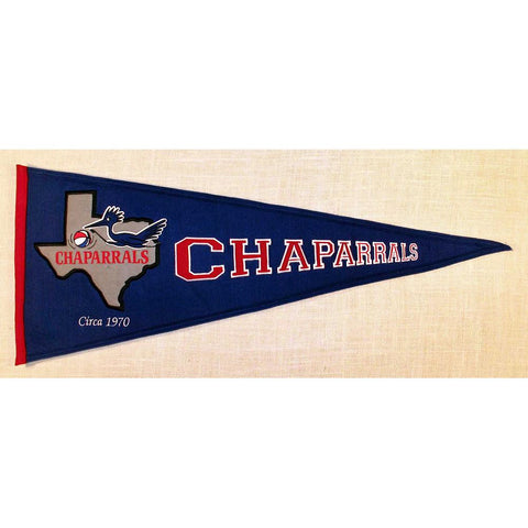 Dallas Chaparalls NBA Throwback Pennant (32 Long)