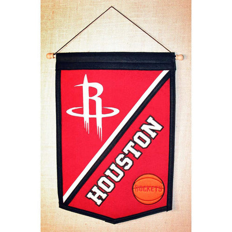 Houston Rockets NBA Traditions Banner (12x18)