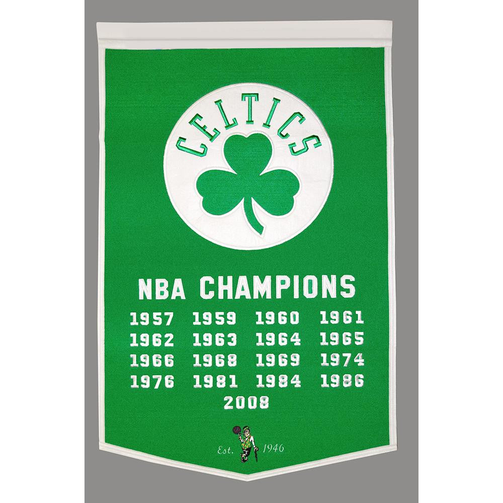 Boston Celtics NBA Dynasty Banner (24x36)