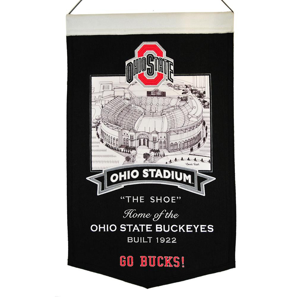 Ohio State Buckeyes NCAA Ohio Stadium Stadium Banner (20x15)